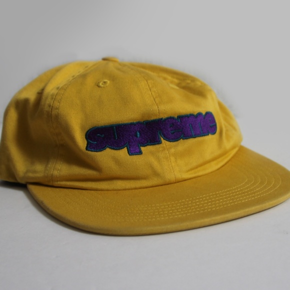 supreme hat yellow